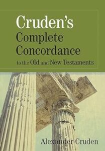 Crudens Complete Concordance
