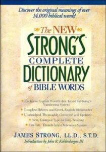Strong’s Complete Dictionary